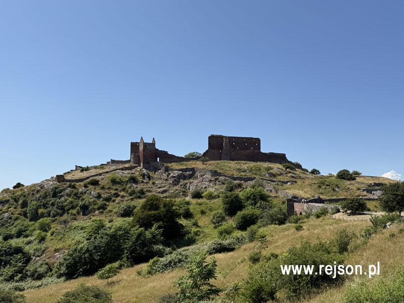 Bornholm i ruiny Hammershus