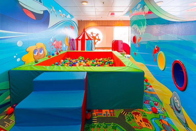 Sala zabaw na promie