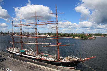 Sztokholm - żaglowiec