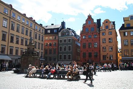 Stare miasto w Sztokholmie