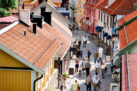 Sigtuna - centrum miasta