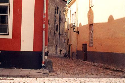 Tallin - uliczki Starego Miasta